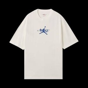 Jordan x Awake NY Men T-Shirt - White Size L